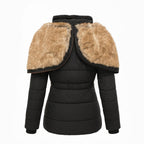 Cappotto Invernale da Donna Caldo e Imbottito | Giacca Antivento Elegante con Cappuccio