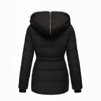 Cappotto Invernale da Donna Caldo e Imbottito | Giacca Antivento Elegante con Cappuccio