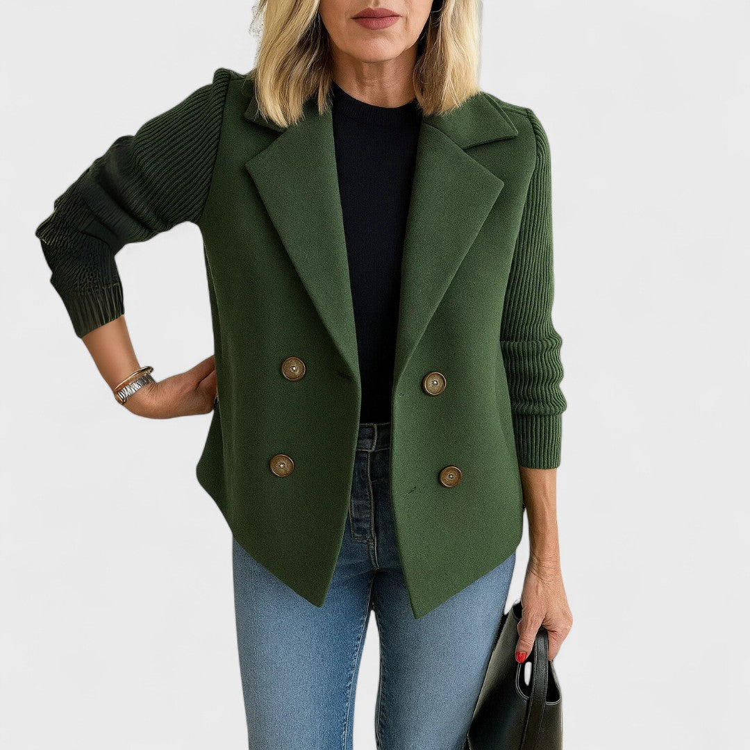 Giacca Sartoriale Leggera Aperta da Donna
