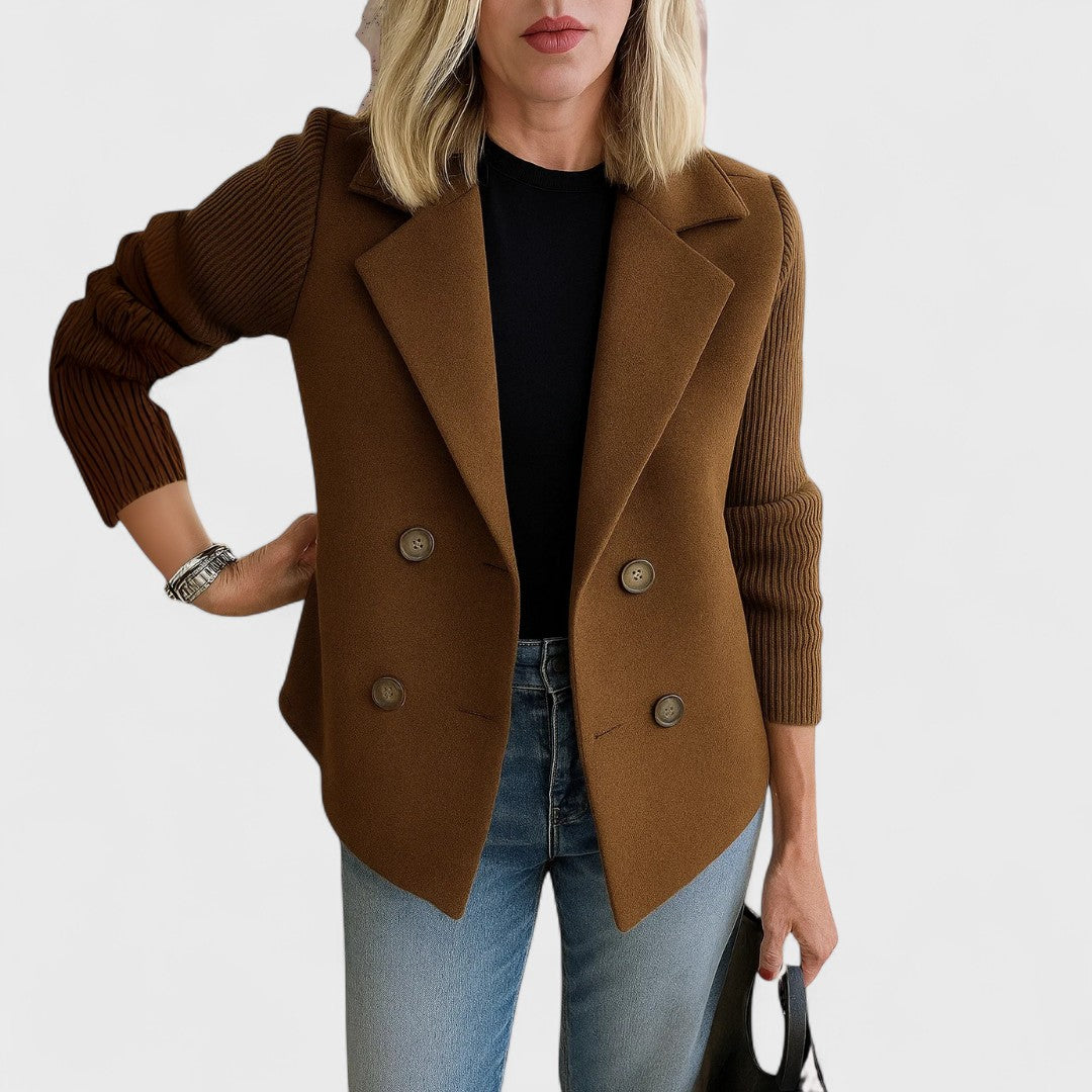 Giacca Sartoriale Leggera Aperta da Donna
