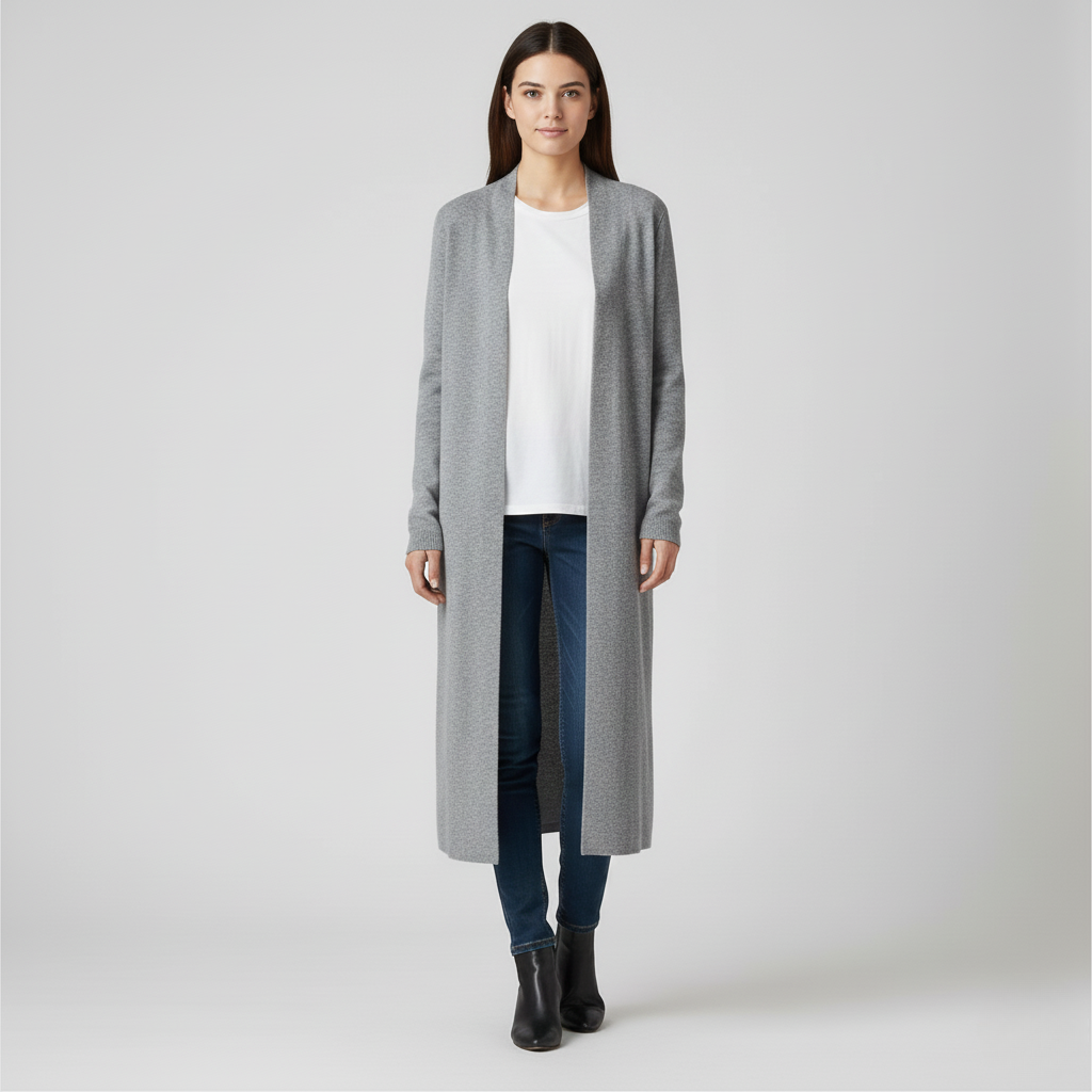 Cardigan Lungo da Donna