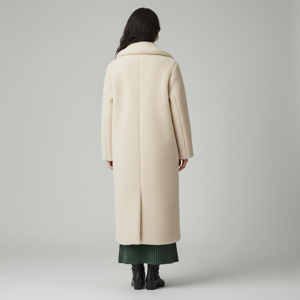Cappotto Teddy Lungo da Donna