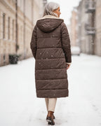 Cappotto Invernale Reversibile da Donna | Lungo e Caldo 2-in-1