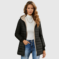Cappotto Invernale da Donna con Interno in Sherpa | Caldo e Antivento