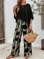 Completo loungewear 2 pezzi comodo da donna