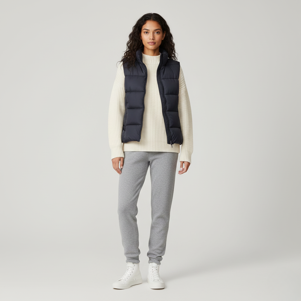 Gilet Trapuntato da Donna