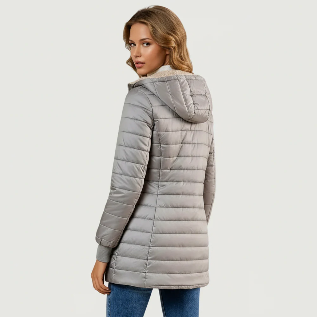 Cappotto Invernale da Donna con Interno in Sherpa | Caldo e Antivento