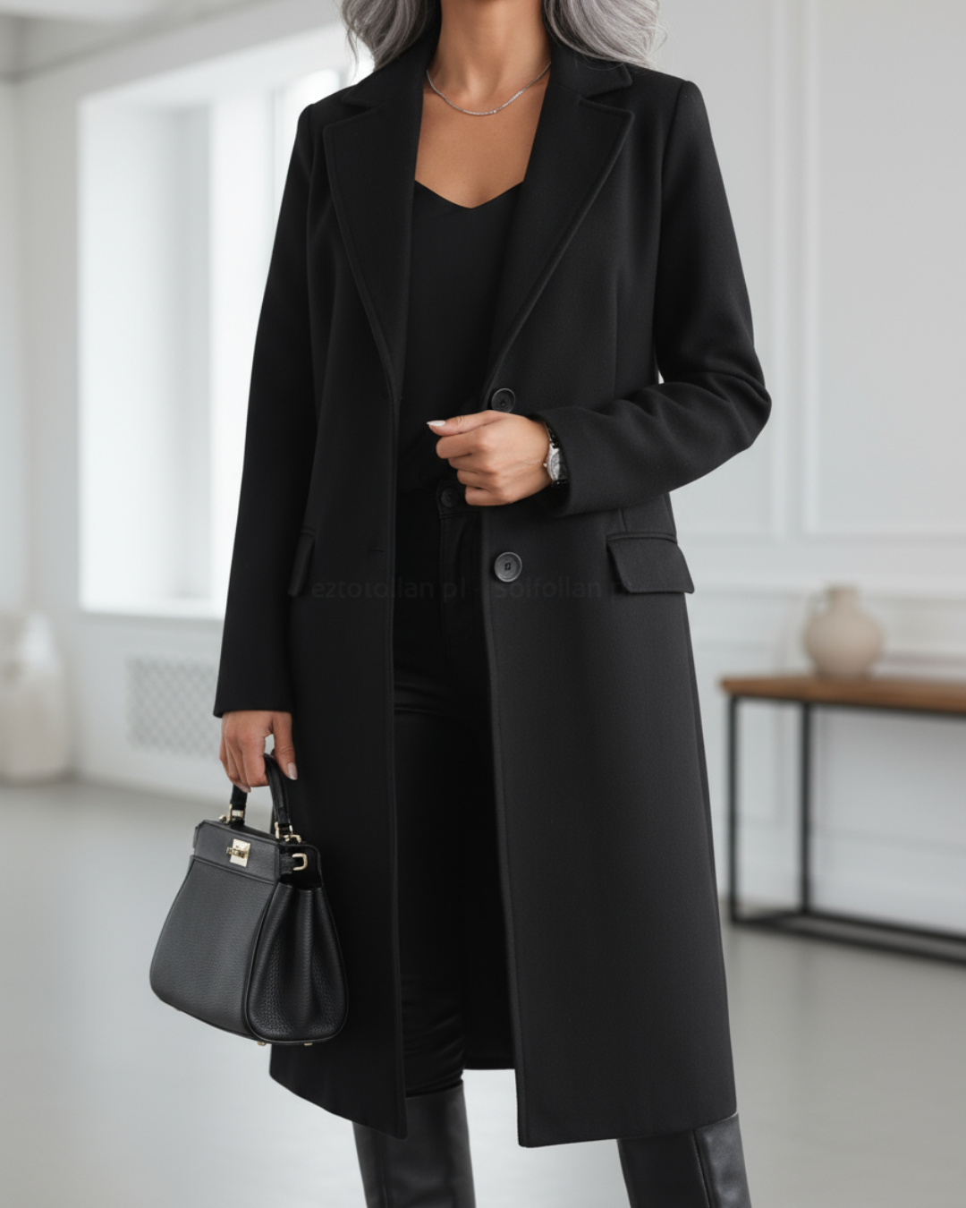 Cappotto Lungo Sartoriale da Donna | Elegante e Caldo