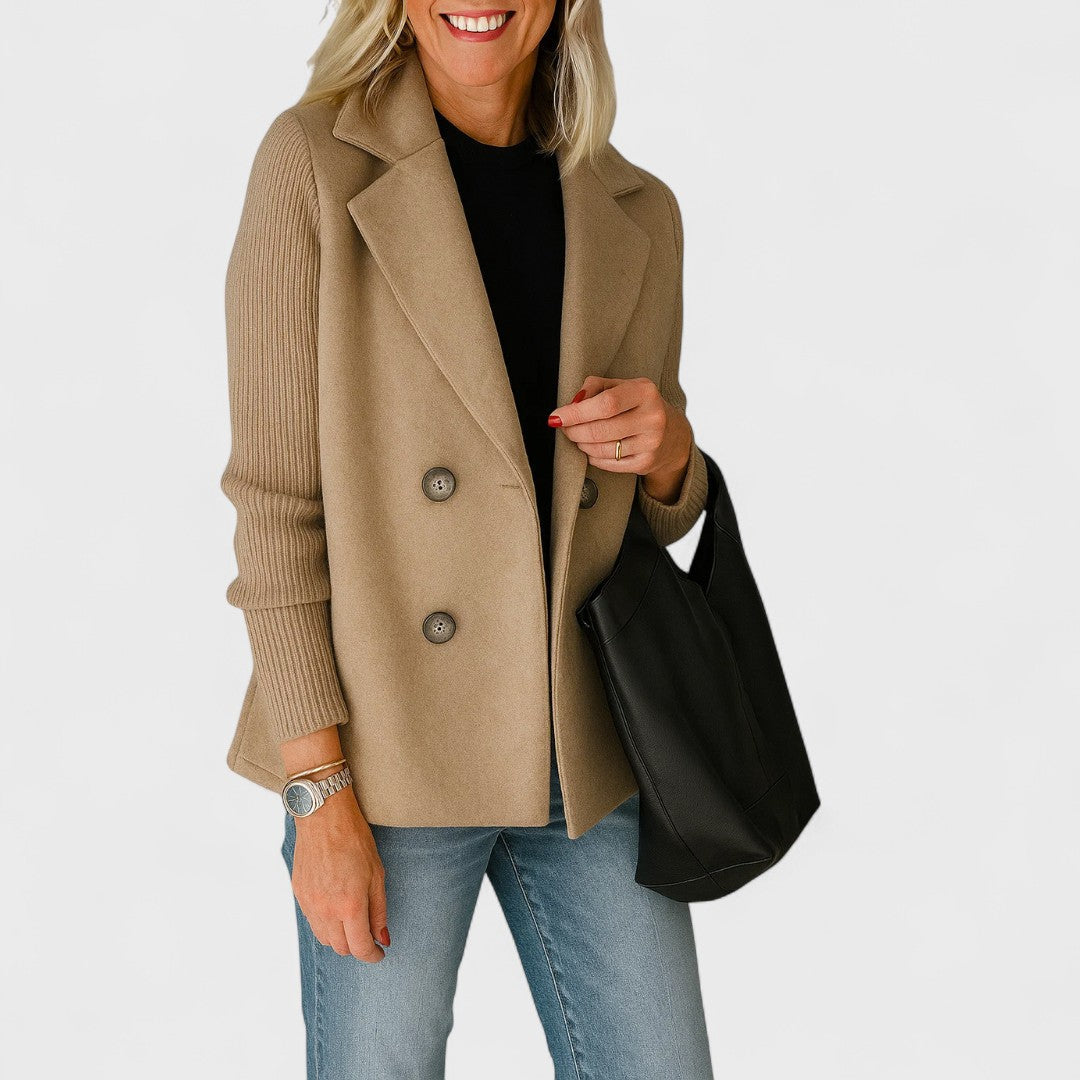 Giacca Sartoriale Leggera Aperta da Donna