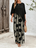 Completo loungewear 2 pezzi comodo da donna