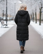 Cappotto Invernale Reversibile da Donna | Lungo e Caldo 2-in-1