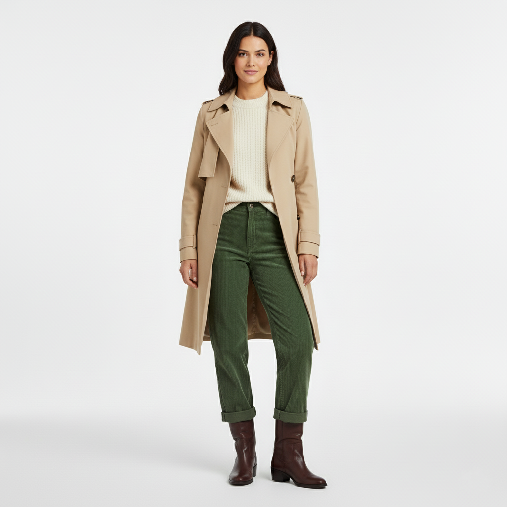 Trench Lungo da Donna