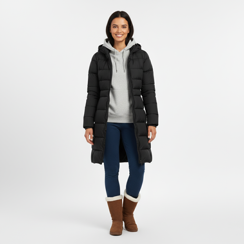 Cappotto Lungo Caldo da Donna