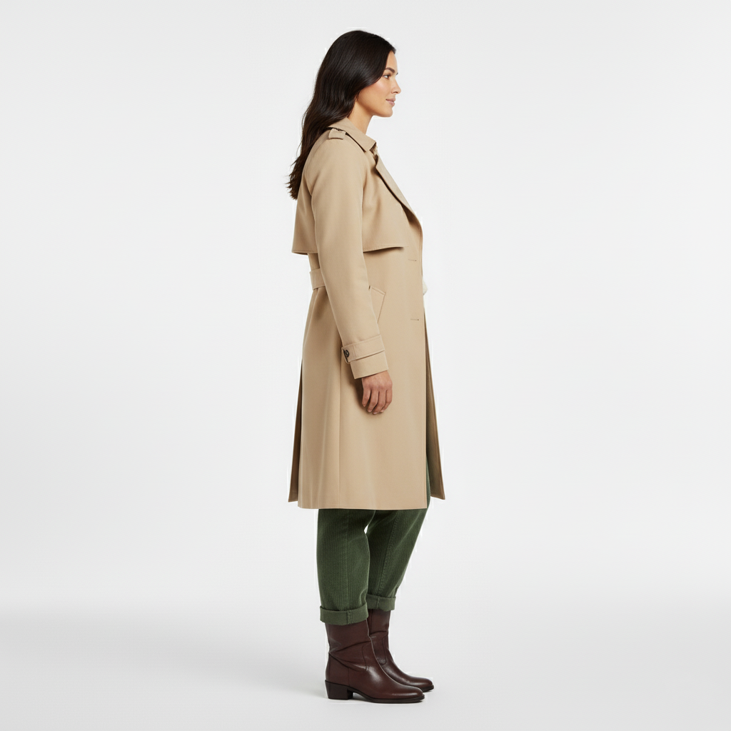 Trench Lungo da Donna