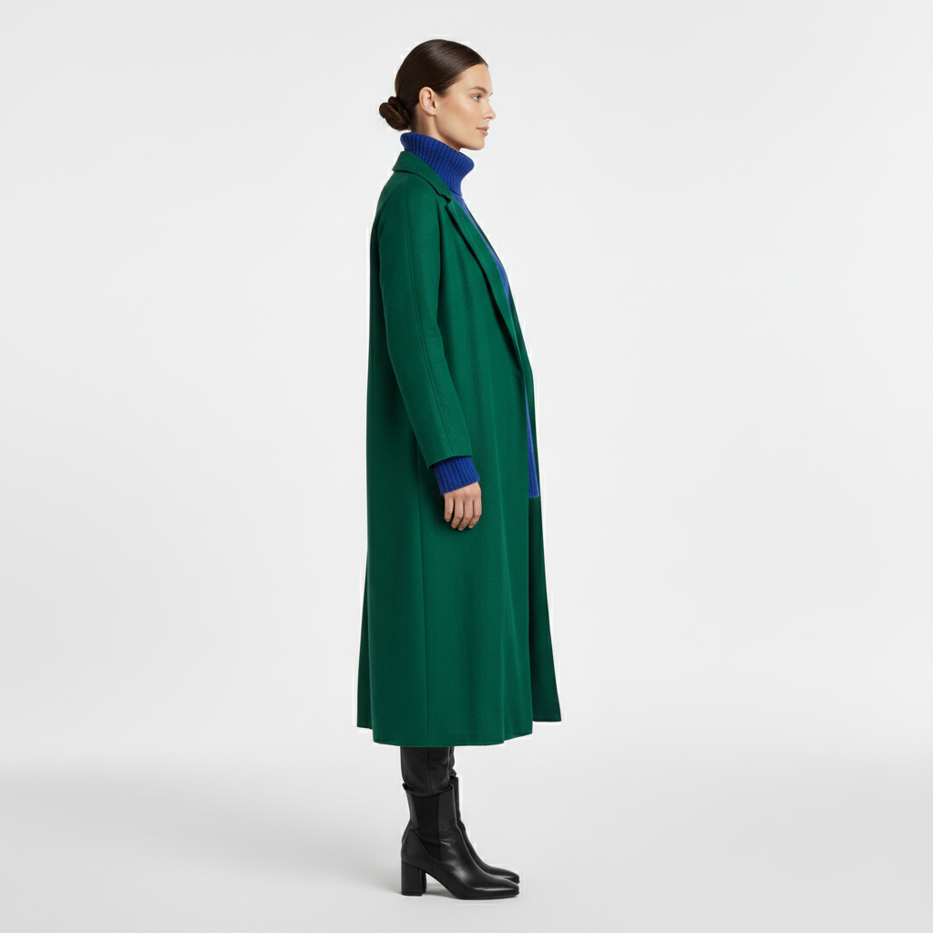Cappotto Lungo Elegante da Donna
