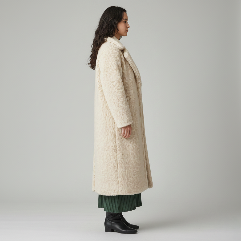 Cappotto Teddy Lungo da Donna