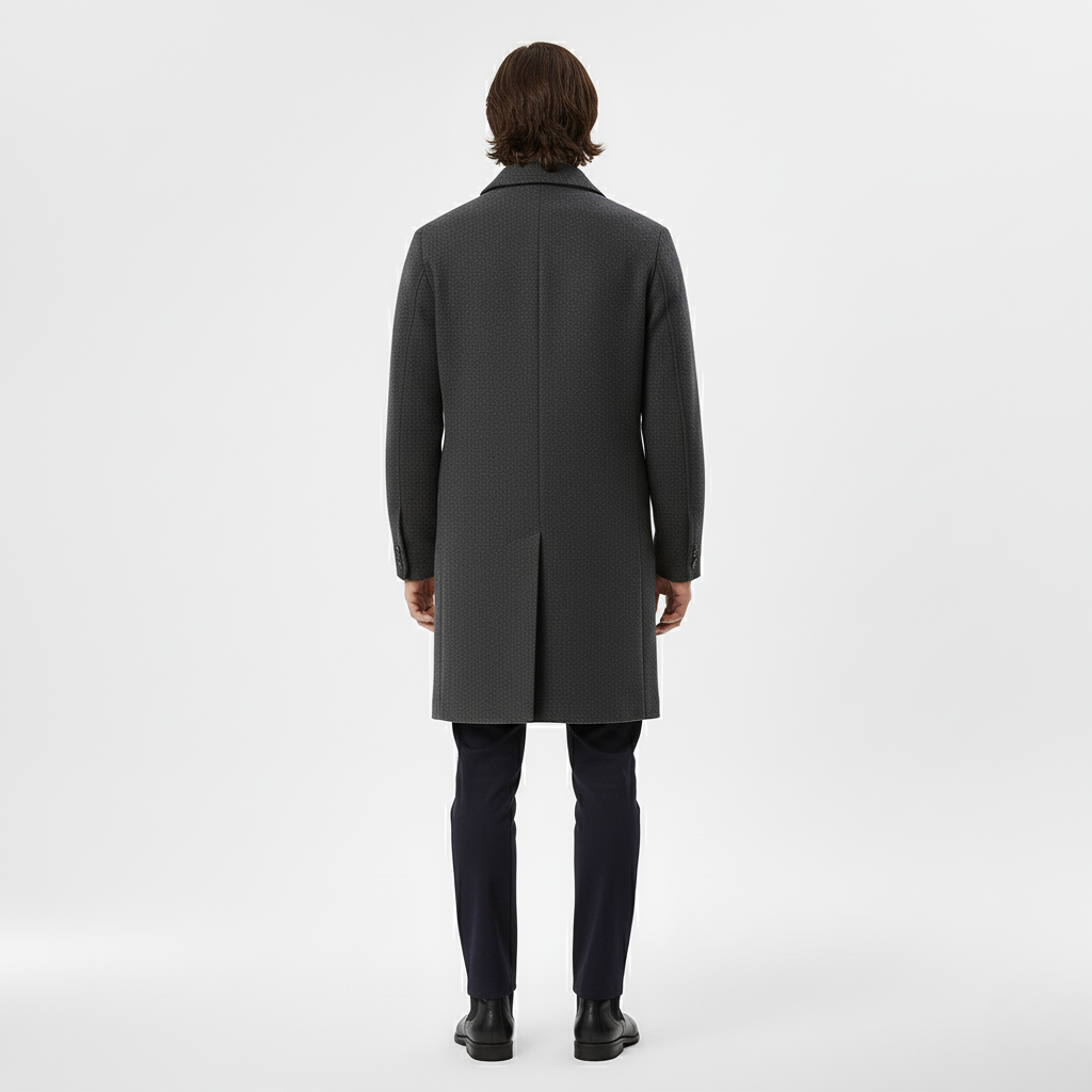 Cappotto Sartoriale Lungo da Uomo