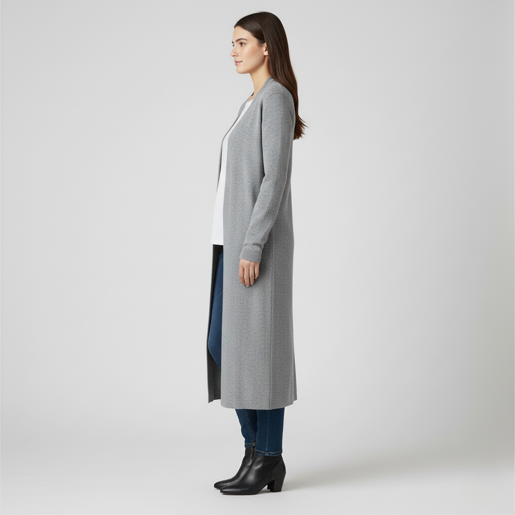 Cardigan Lungo da Donna