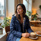 Impermeabile 3 in 1 da Donna con Cappuccio Rimovibile | Giacca a Vento Antipioggia e Antivento