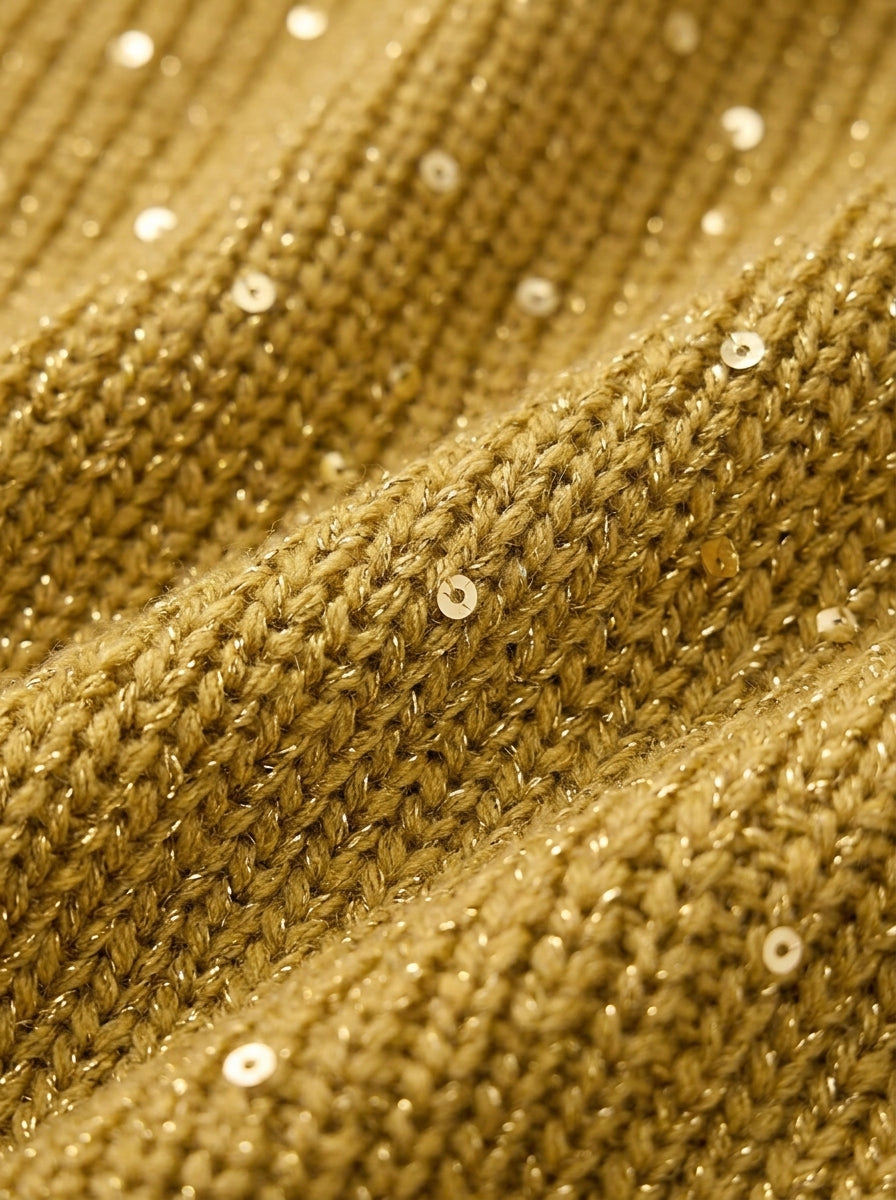 Elegante Cappotto Lungo a Trecce con Taglio Modellante