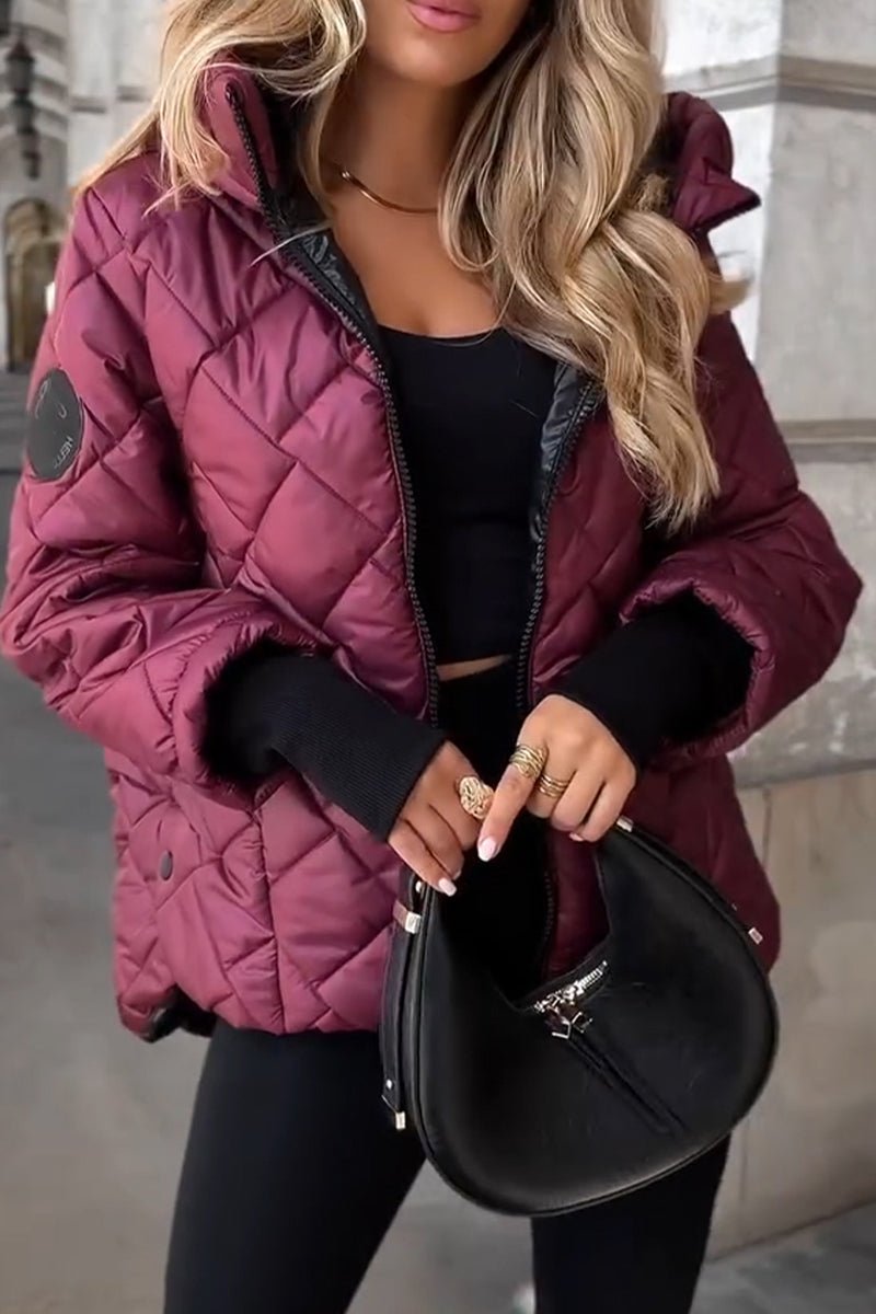 Giacca Elegante da Donna – Giubbotto Mezzastagione Chic con Collo a Revers