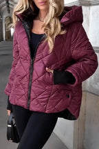 Giacca Elegante da Donna – Giubbotto Mezzastagione Chic con Collo a Revers